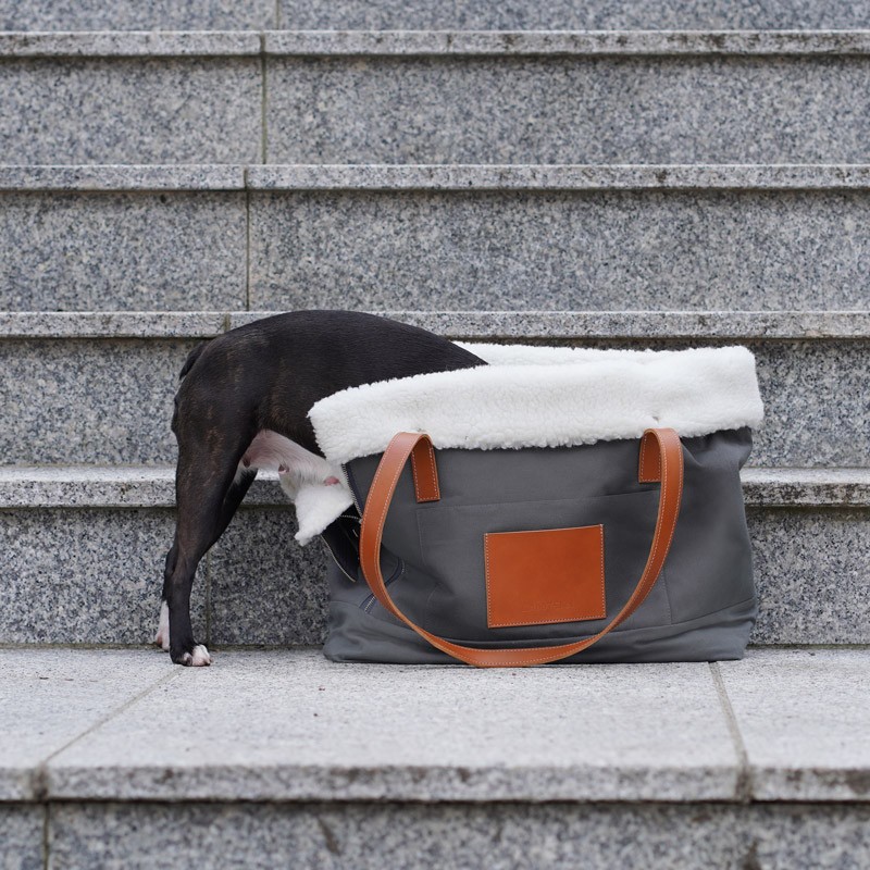 Bolso mediano LIIVA gris