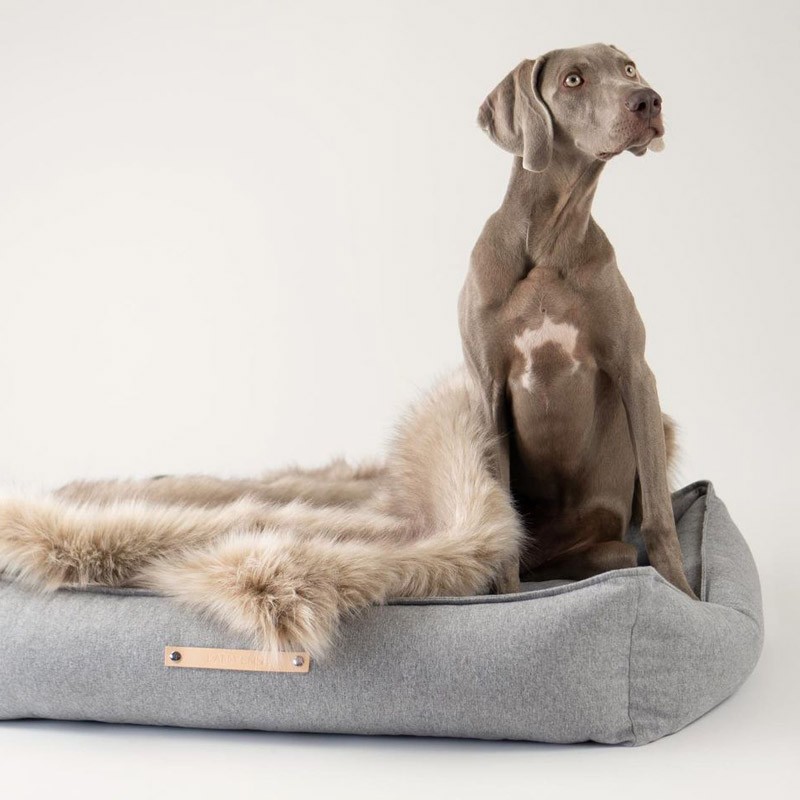 Cama para perros elegante MØVIK Gris
