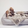 Cama para perros elegante MØVIK Gris