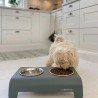 Labbvenn RICO | Comedero alto para perro de aluminio