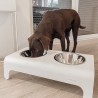 Labbvenn RICO | Comedero alto para perro de aluminio