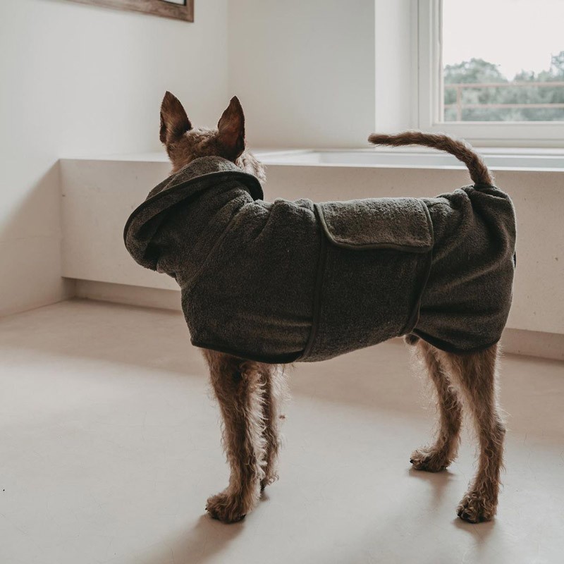 Albornoz para perros y toalla Sylt