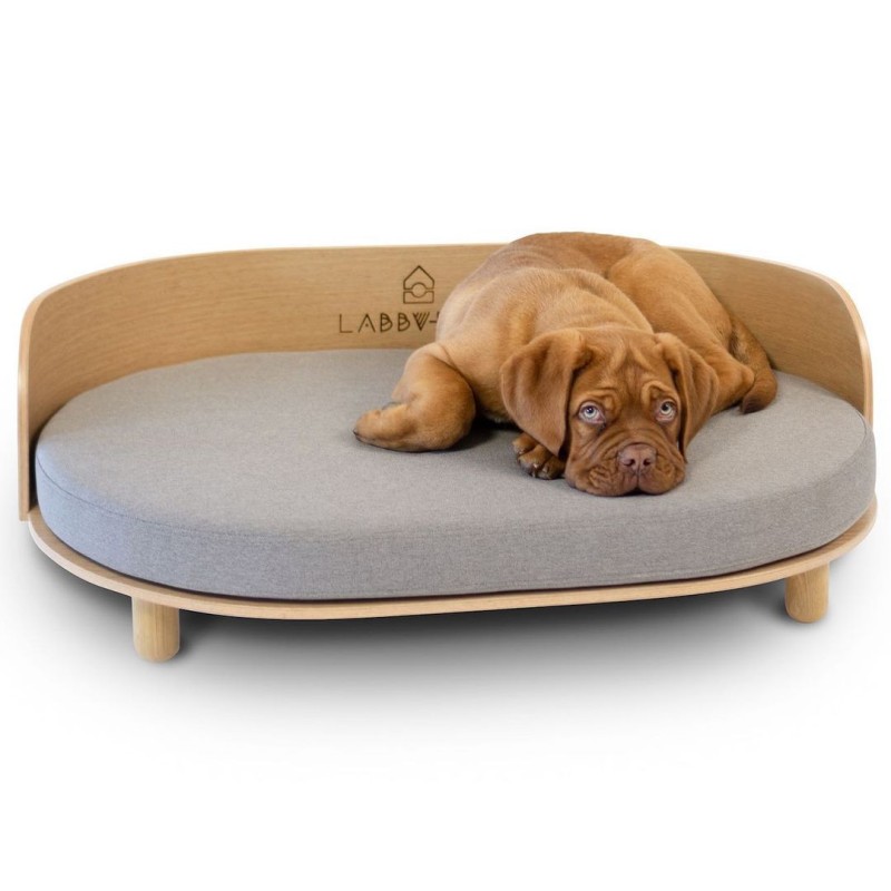 Cama para perro de madera LOUE