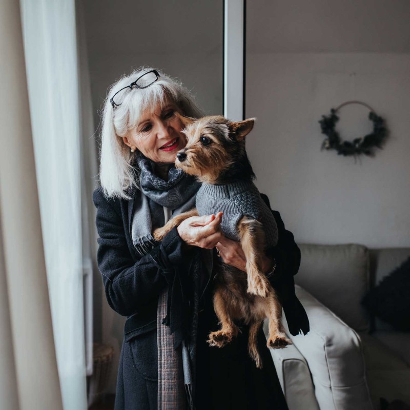 Pullover Malmö gris