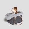 Bolso elegante para perros pequeños Heather Negro
