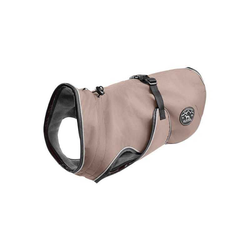 HUNTER Uppsala 2 en 1 | Abrigo para perro taupe