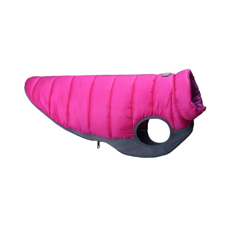 Abric per a gos reversible RED-DINGO (rosa i morat)
