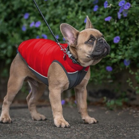 Abric reversible RED-DINGO (vermell-taronja)