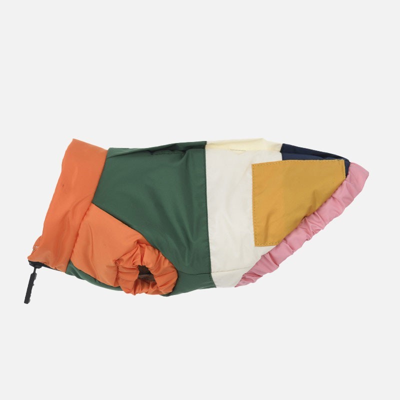 Abric multicolor per a gos