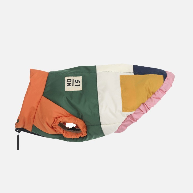 51 Degrees North Color Block | Abric càlid per a gos