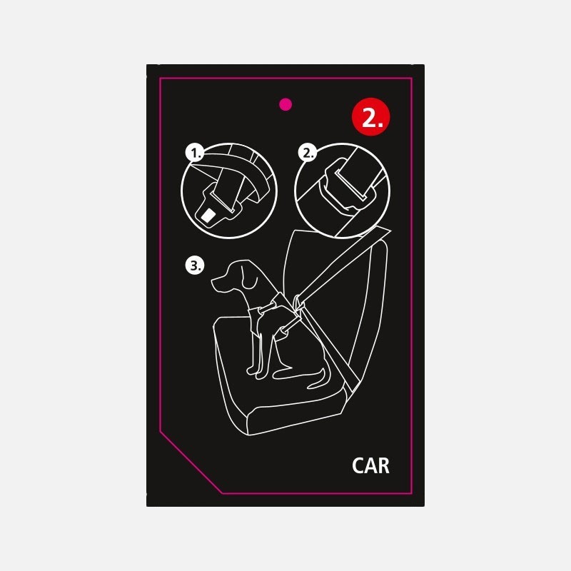 Arnés RUKKA Car Harness para coche de perro | Smartdog