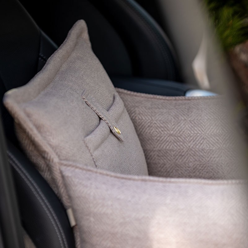 Asiento para perro Florence beige