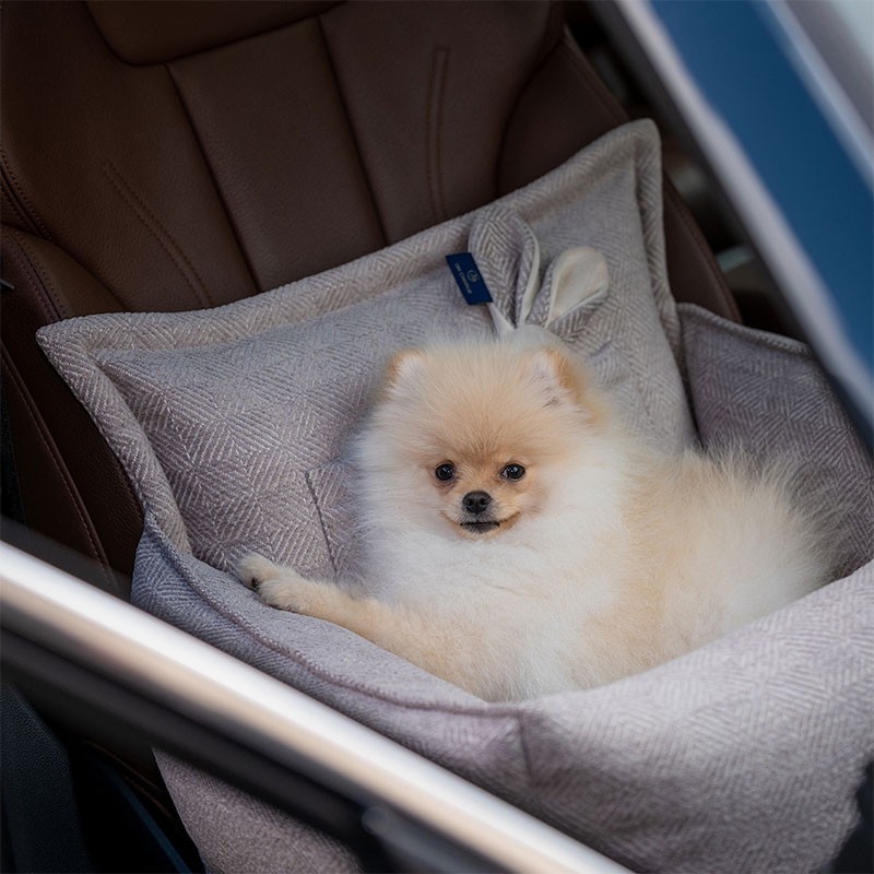 Asiento para perro Florence beige