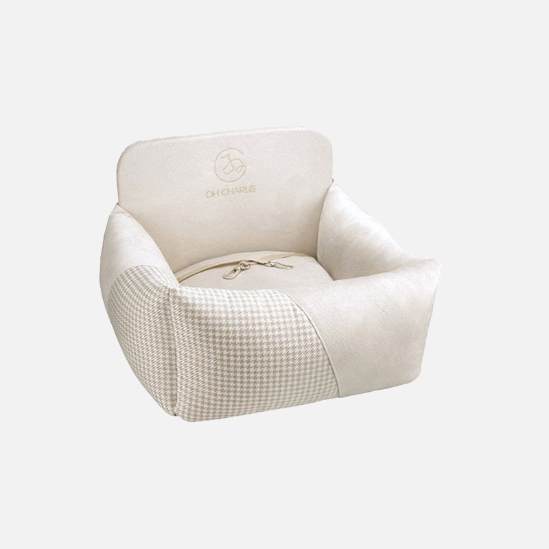 Asiento para perro Finessa Modern blanco