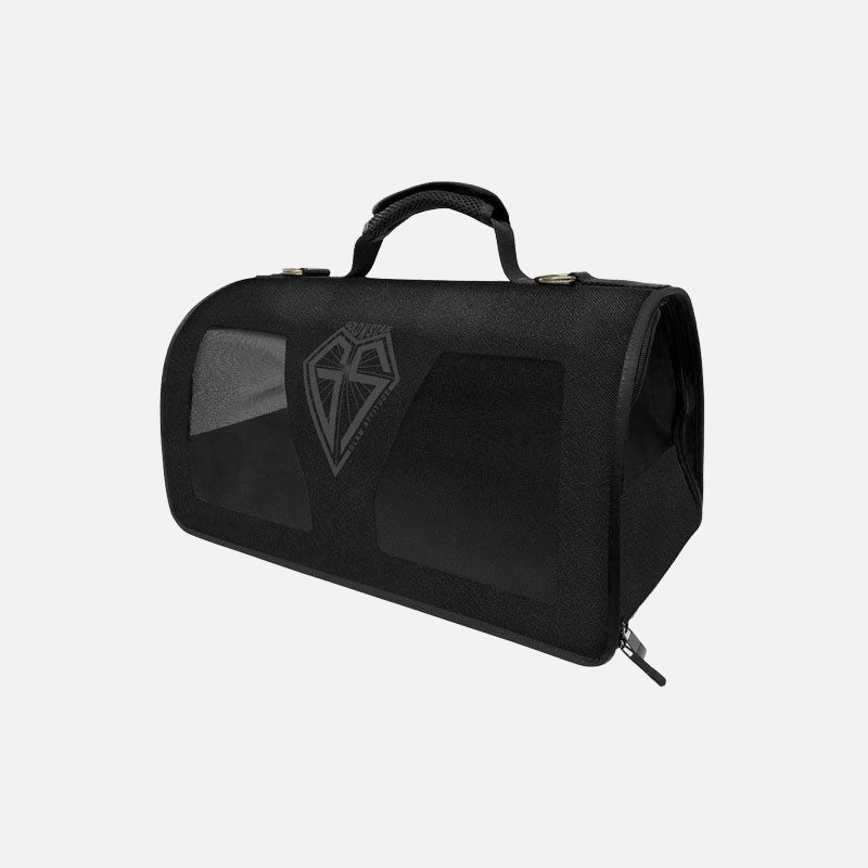 Transportín per a gos Glitter Negre