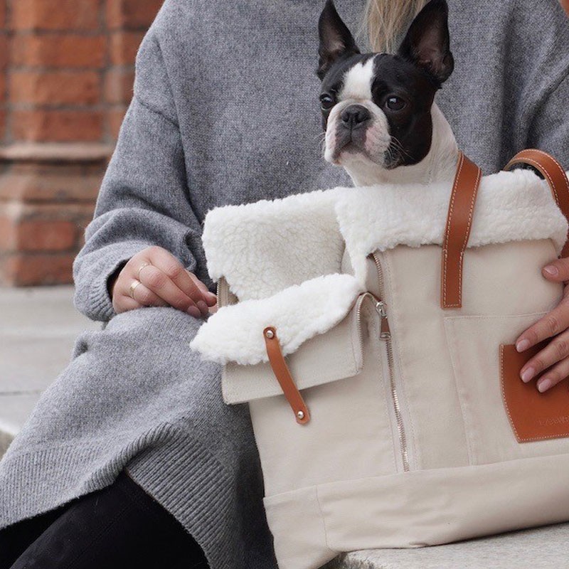 Bolso Labbvenn LIIVA beige para perro pequeño | Smartdog