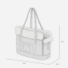 Bolso para perro elegante LIIVA beige