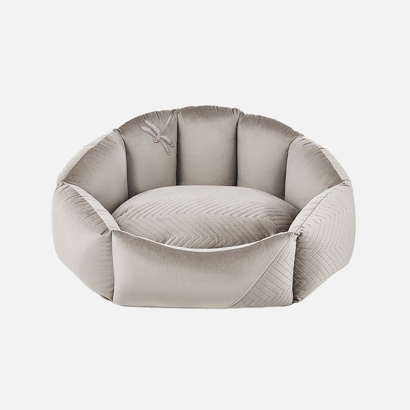 Cama para perro Blissy beige