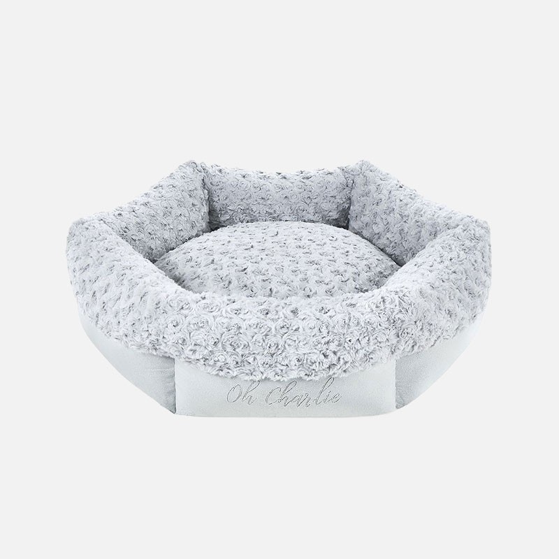 Cama para perro Charlotte gris