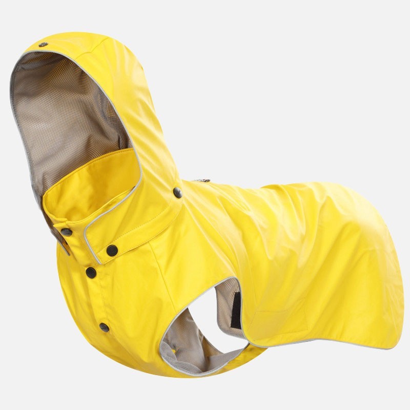 Chubasquero amarillo para perro STREAM
