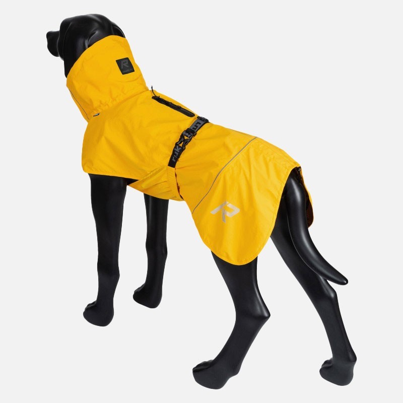 Chubasquero amarillo para perro ECO