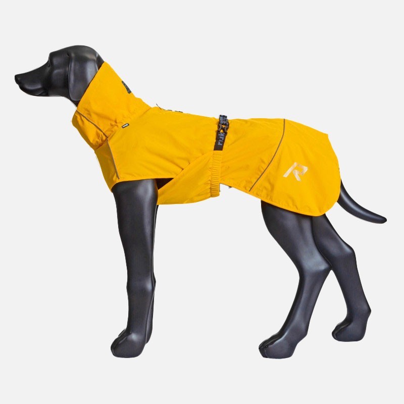 Chubasquero amarillo para perro ECO