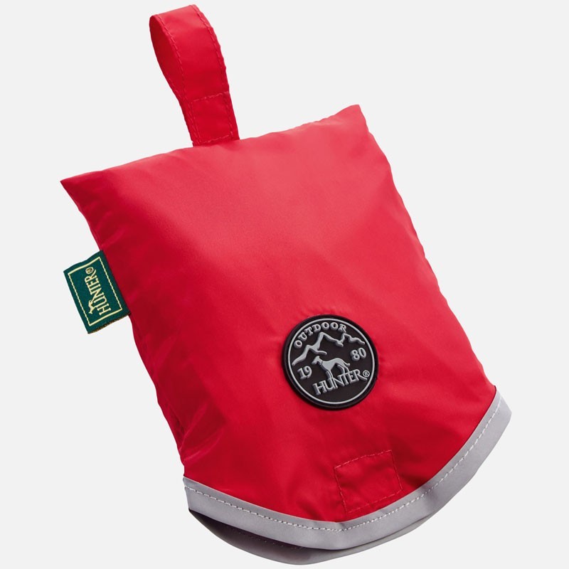 Chubasquero para perro Uppsala rojo impermeable y ligero | SMARTDOG
