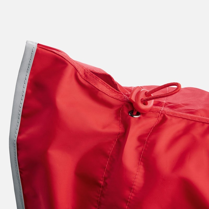 Chubasquero para perro Uppsala rojo impermeable y ligero | SMARTDOG