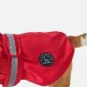 Chubasquero para perro Uppsala rojo impermeable y ligero | SMARTDOG