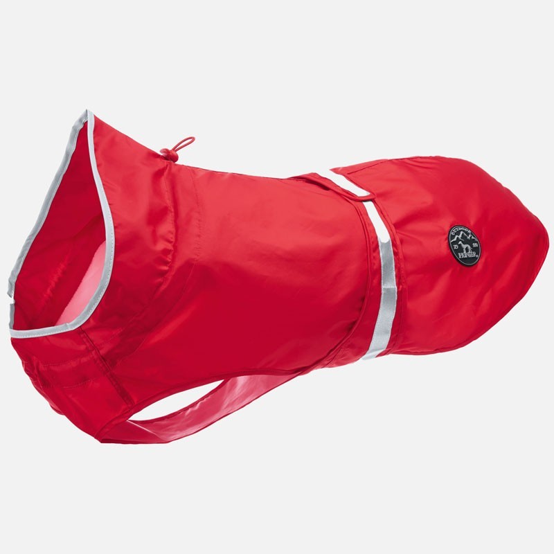Chubasquero para perro Uppsala para lluvia rojo