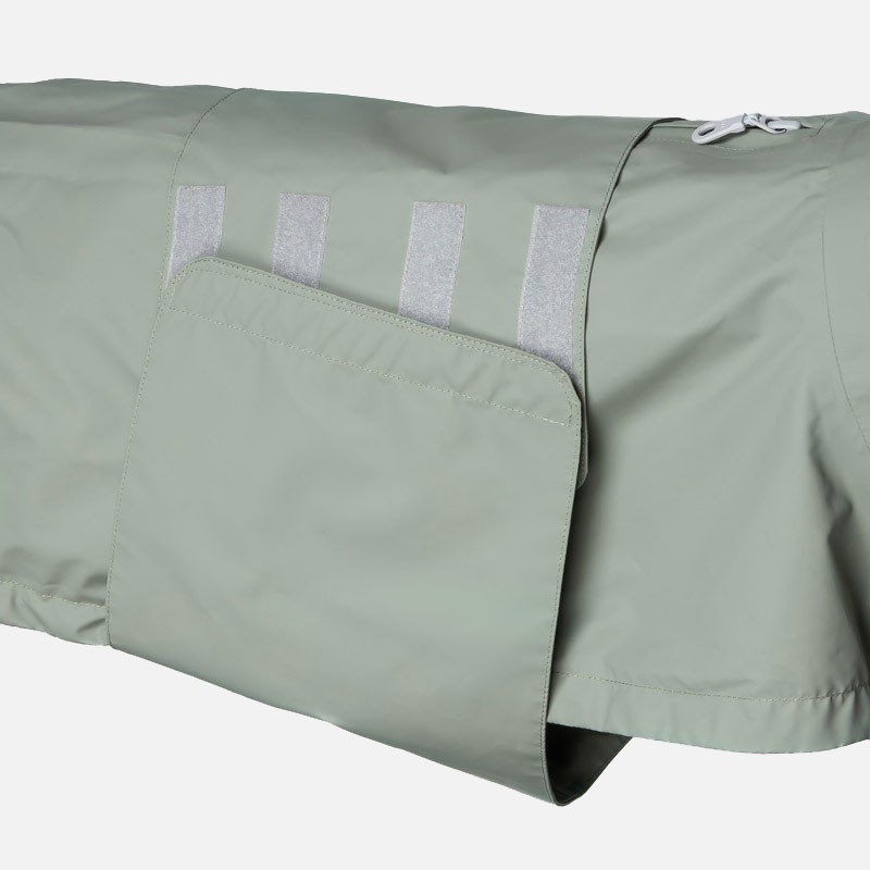 Chubasquero Cloud7 Hamburgo verde impermeable para perro