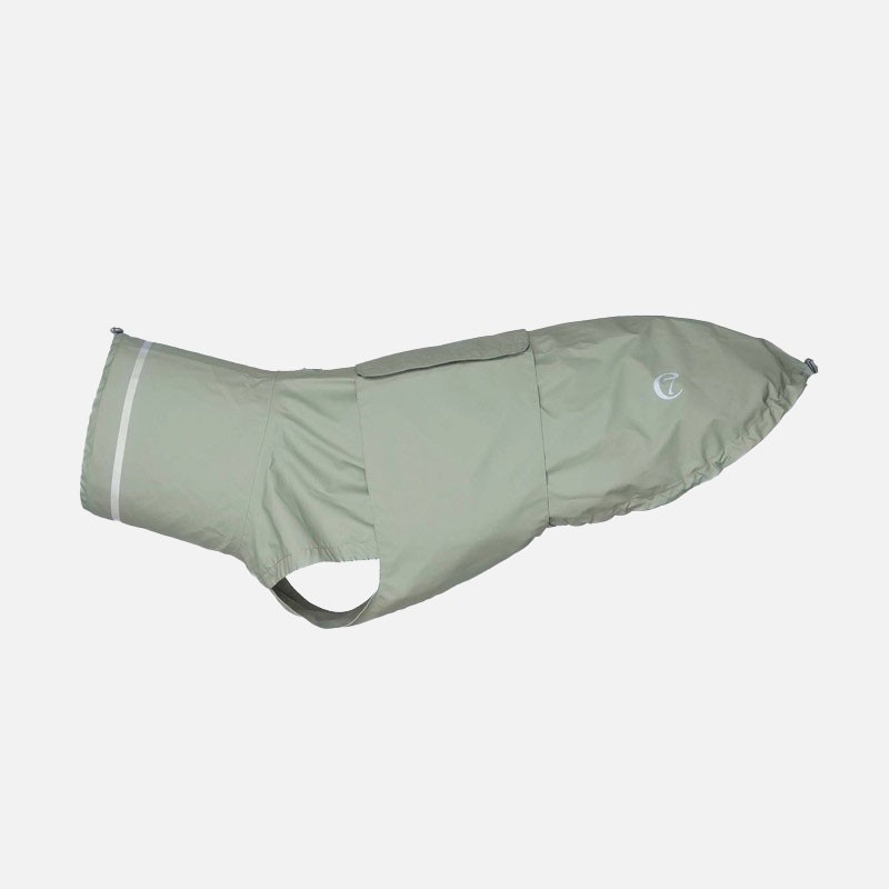 Impermeable Cloud7 Hamburg verd per a gos