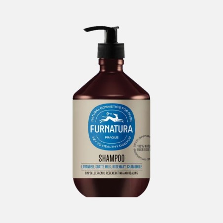 Champo natural para cachorros y perros sensibles