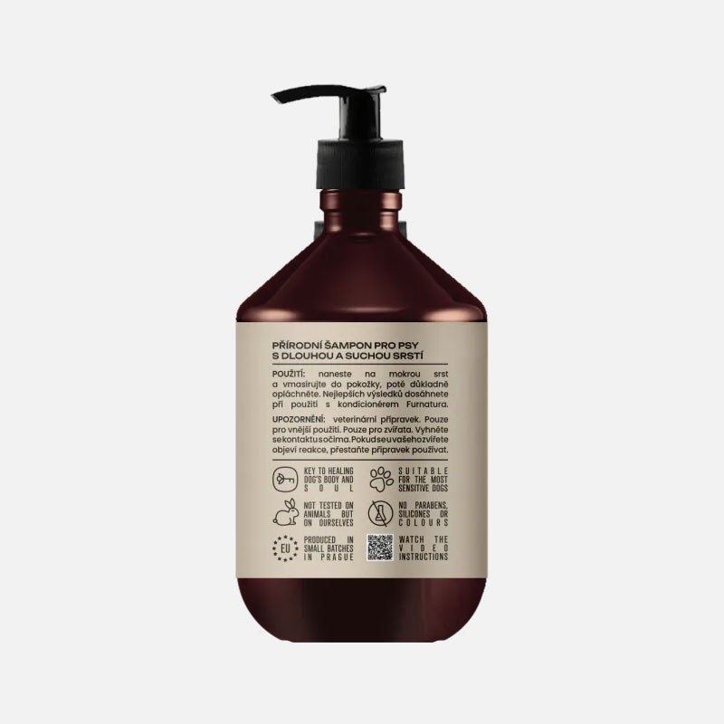 Xampú natural per a pells seques