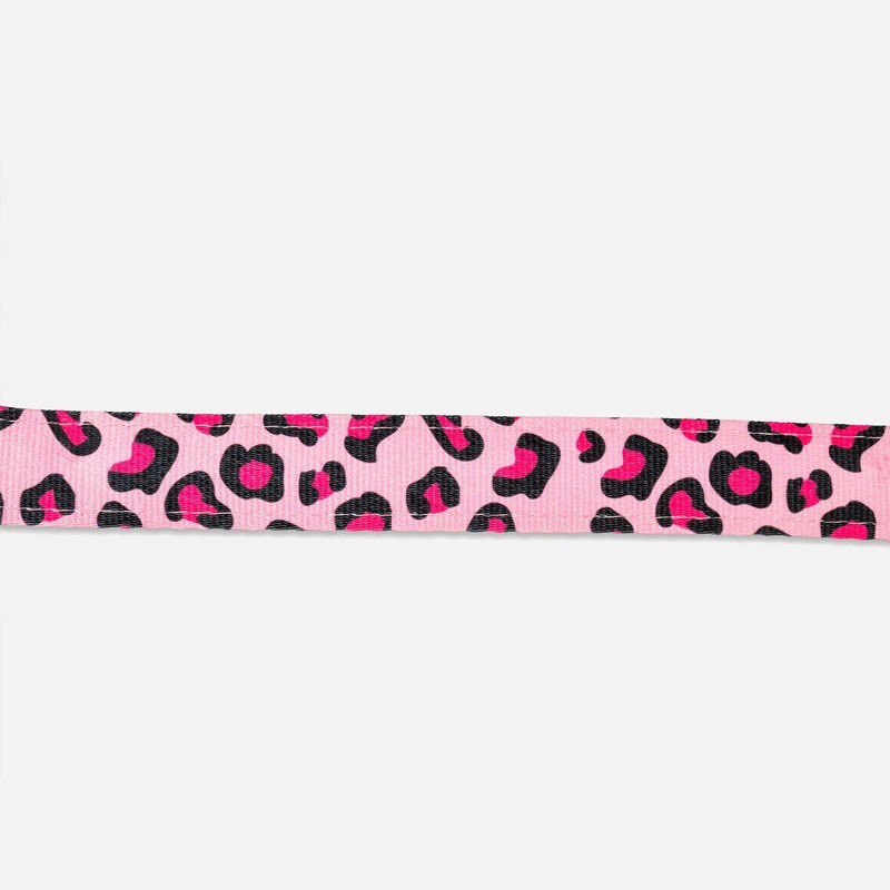 Arnés Leopard Pink