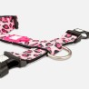 Arnés Leopard Pink