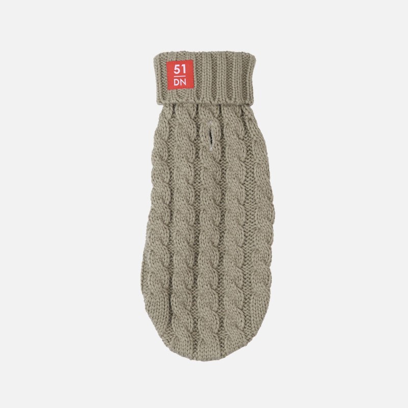 Jersey de Punto para Perro Cable Sweater Cosy