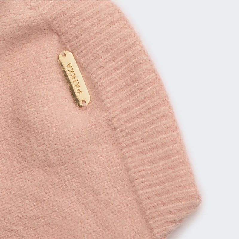 PAIKKA Furry Knit Sweater rosa | Jersey para perro