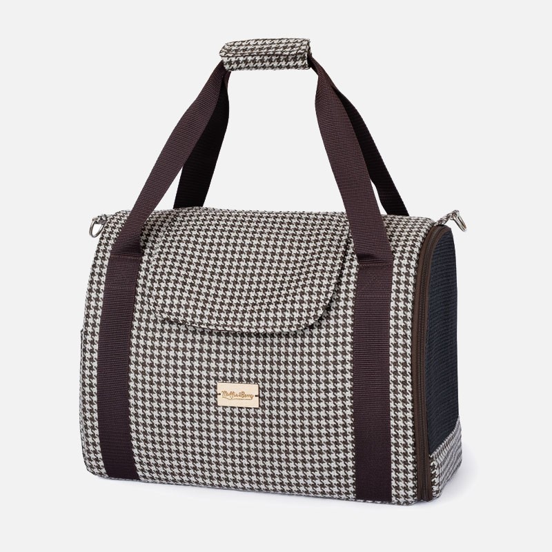 Transportín Gianna de Muffin & Berry elegante para perros pequeños