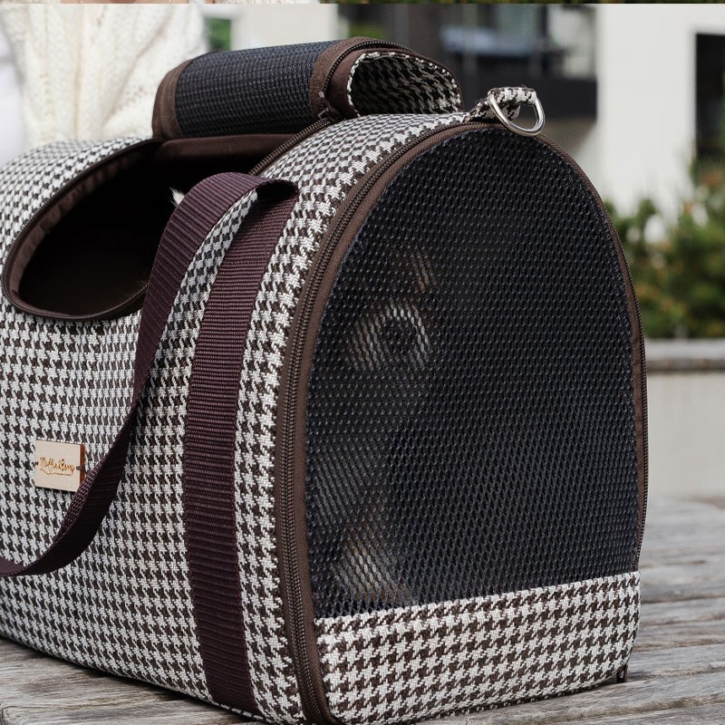 Transportí Gianna de Muffin & Berry elegant per a gossos petits