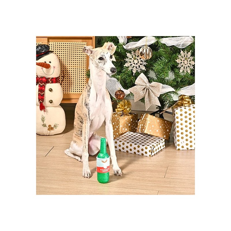 Juguete de perro con forma de Cerveza de Reno