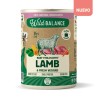 Wild Balance lata de cordero 400 g para perros