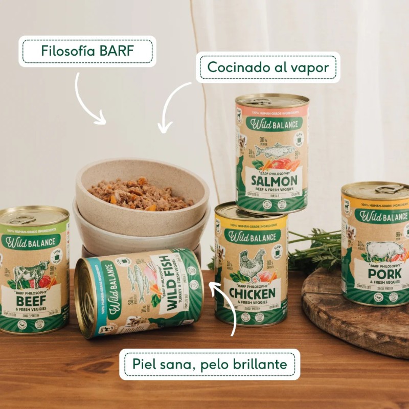 Wild Balance lata de cordero 400 g para perros