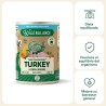 Wild Balance lata de pavo con verduras frescas para perros 400 g