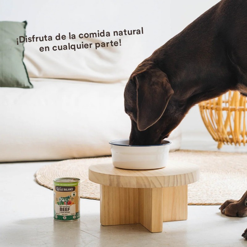 Lata de ternera con verduras frescas para perros 400 gr