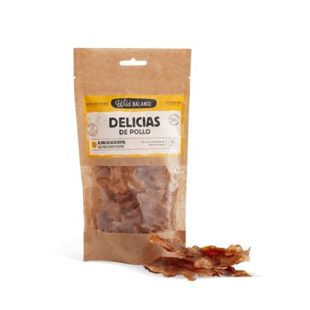 Delicias de pollo deshidratadas Wild Balance 100% natural
