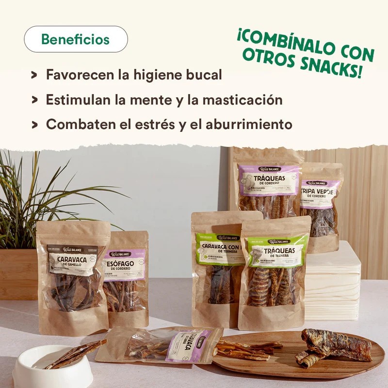 Delicias de pollo deshidratadas Wild Balance 100% natural