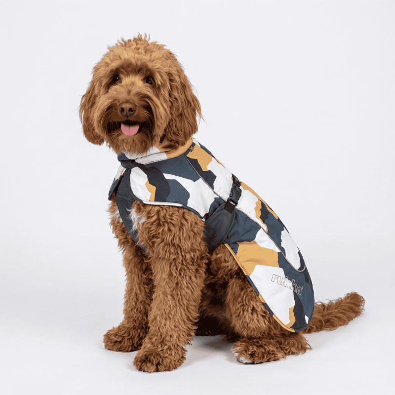 Rukka Stormy Camo | Abrigo impermeable para perro