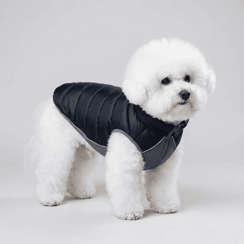 Abric reversible per a gos RED-DINGO (negre-gris)