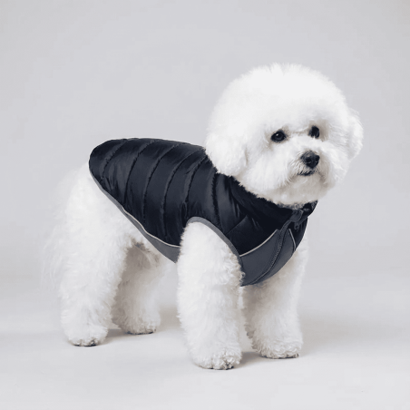 Abric reversible per a gos RED-DINGO (negre-gris)
